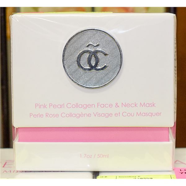 OCEANE PINK PEARL COLLAGEN FACE & NECK MASK