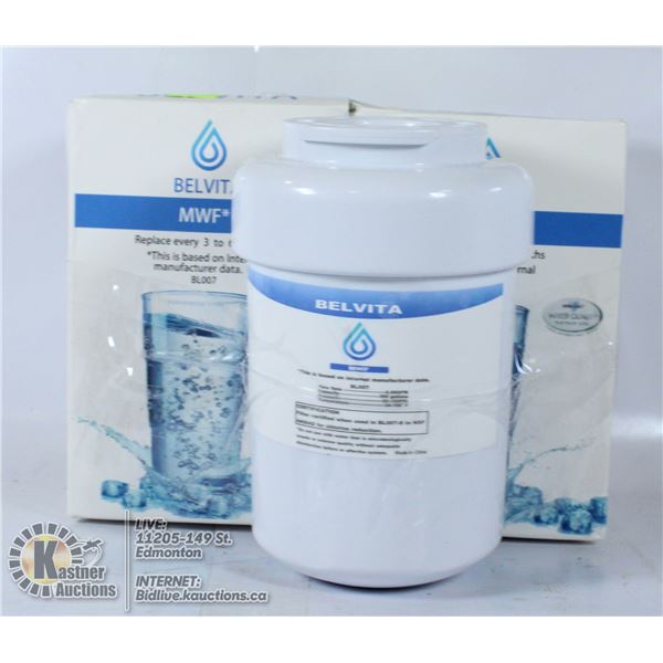 BELVITA WATER FILTER FOR GE REFRIDGERATORS