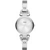 NEW FOSSIL SILVER DIAL ST. STEEL 26MM MSRP $199