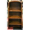 Image 1 : 3 TIER SOLID WOOD BOOK SHELF