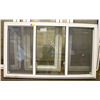 Image 1 : DOUBLE SLIDER TRIPLE WINDOW 5' WIDE X 3' HIGH