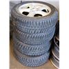 SET OF 4 BRIDGESTONE TIRES 215/60 R17