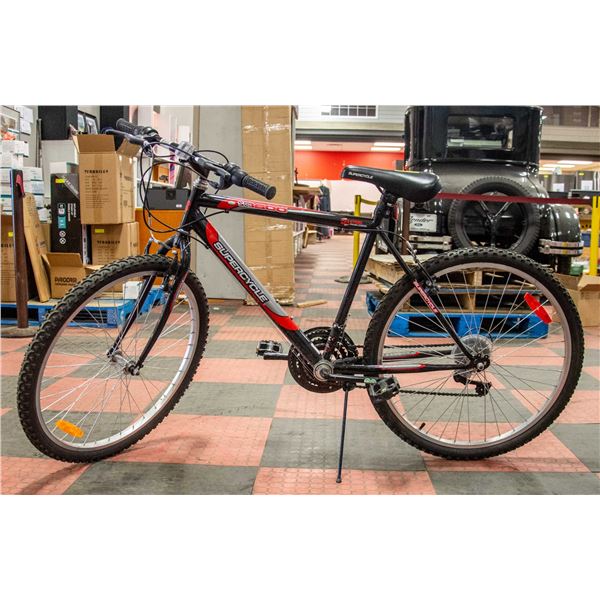 SUPERCYCLE SC12800 - 26" MOUNTAIN BIKE - TIRE SIZ