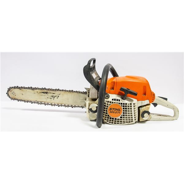 STIHL MS271 CHAINSAW WORKS GOOD TESTED