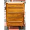 Image 1 : CRATE AND BARREL 5 DRAWER DRESSER