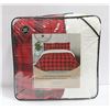 Image 1 : DOUBLE/QUEEN 3 PC SHERPA COMFORTER SET