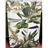 Image 1 : LEAF CANVAS PRINT APPROX 31" X 46"