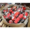 Image 1 : PALLET OF FIRE EXTINGUISHERS - MOSTLY FULLY CHARGE