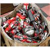 Image 1 : PALLET OF FIRE EXTINGUISHERS - MOSTLY FULLY CHARGE