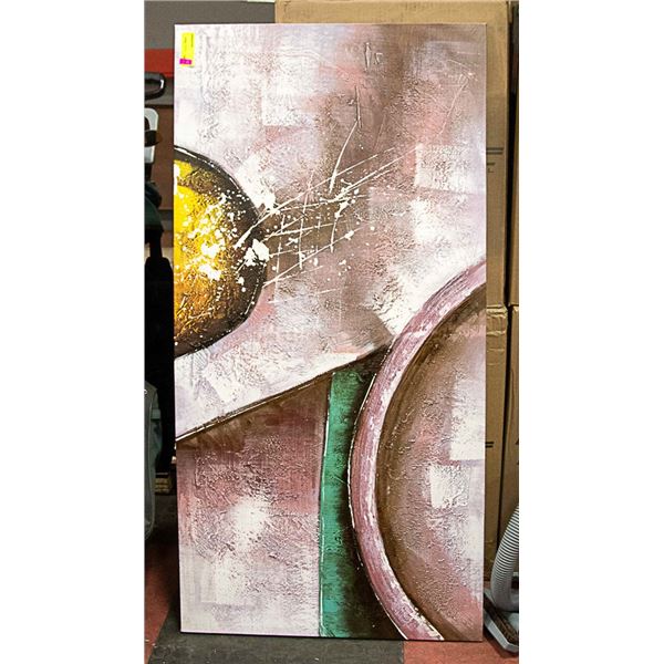 ABSTRACT TEXTURED CANVAS PRINT