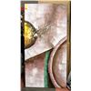 Image 1 : ABSTRACT TEXTURED CANVAS PRINT