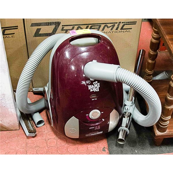 DIRT DEVIL CANISTER VACUUM