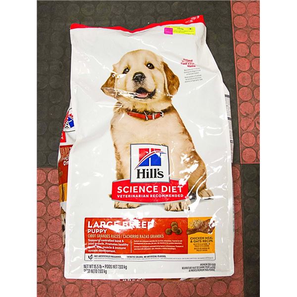 SCIENCE DIET LARGE BREED PUPPY FOOD, CHICKEN&OATS,