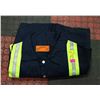 Image 1 : BLUE ONE PIECE COVERALLS W/ REFLECTOR STRIPS S:60