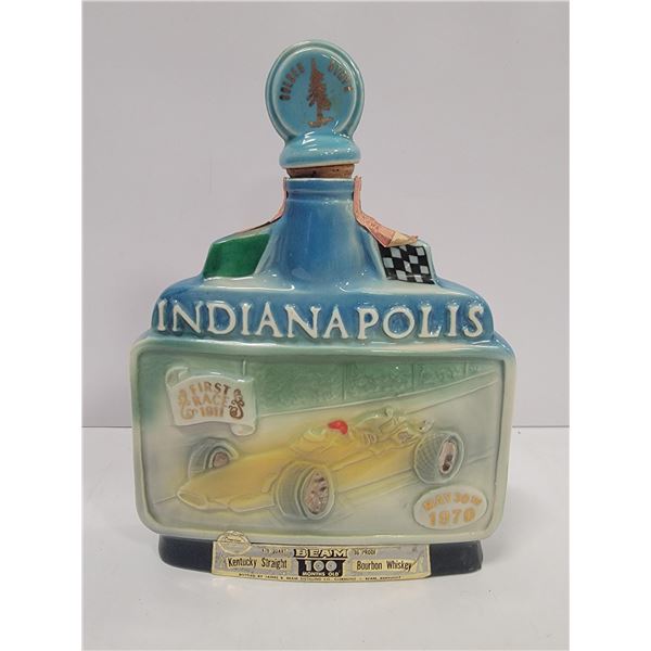 JIM BEAM COLLECTORS BOTTLE 1970, INDIANAPOLIS