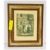 Image 1 : ANTIQUE ARTIST F. WHEATLEY R.D PAINTING