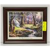 Image 1 : FRAMED DISNEY THOMAS KINKADE PRINT