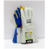 Image 1 : TWO NEW PAIRS OF BOB DALE GLOVES - 1 PAIR OF