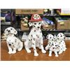 Image 1 : COLLECTION 3 CERAMIC DALMATION DOGS