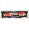 Image 1 : DIECAST SCALE 1:24 TRUCK + TRAILOR NEW IN BOX