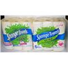 Image 1 : 2 PACKAGES OF SPONGE-TOWELS PAPER TOWEL