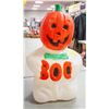 Image 1 : HALLOWEEN GHOST PUMPKIN HEAD 2' TALL