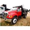 Image 1 : 2004 FORD F750 Dump Truck