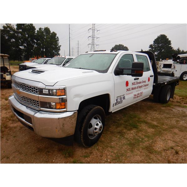 2019 CHEVROLET 3500 HD Flatbed Truck