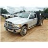 Image 1 : 2005 DODGE RAM 3500 Flatbed Truck