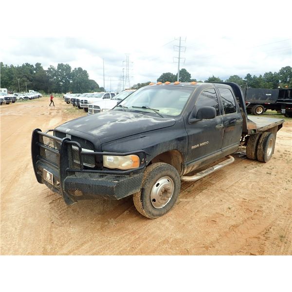DODGE RAM 3500 Flatbed Truck