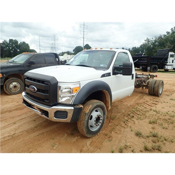2013 FORD F550 Cab and Chassis Truck