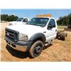 Image 1 : 2006 FORD F550 XL Cab and Chassis Truck