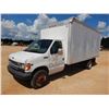 Image 1 : 2001 FORD E450 SUPER DUTY Cutaway Cube Van