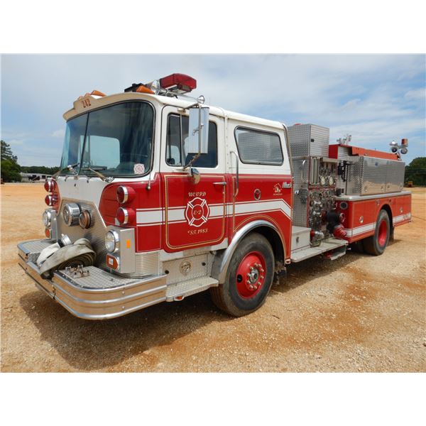 1983 MACK MC611F FIRE TRUCK Emergency Vehicle