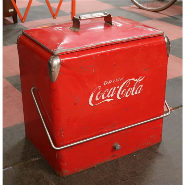 1940S COCA COLA PICNIC COOLER