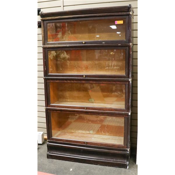 ANTIQUE BARRISTERS BOOKCASE