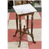 Image 1 : SMALL MARBLE TOP SIDE TABLE