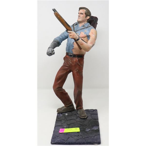 ARTIST MADE LARGE ASH FROM EVIL DEAD STATUE