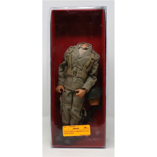 12IN US ARMY 52 AIRBORNE FIGURE LOOSE HEADA