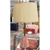 Image 1 : 1950S PINK TONE MCM LAMP WITH SHADE