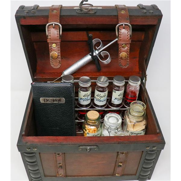 DR JECKYL HYDE FORMULA WOOD CHEST WITH COA