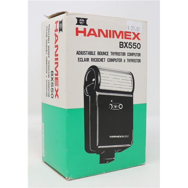 HANIMEX BX550 THYRISTOR FLASH W BOX