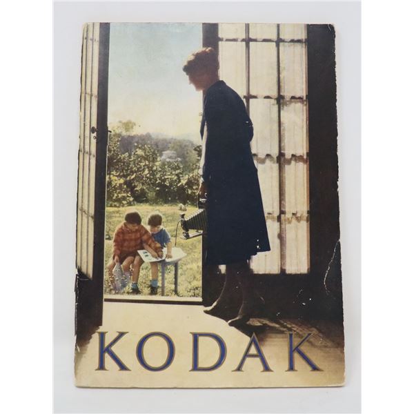 1927 KODAK CAMERA CATALOGUE WITH MANY COLOURED