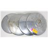 Image 1 : SET OF FOUR VINTAGE VW HUBCAPS