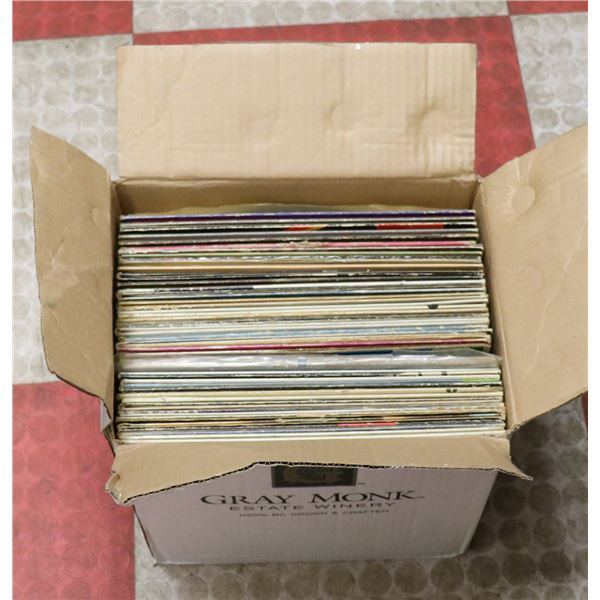 BOX OF ASSORTED VINTAGE RECORDS