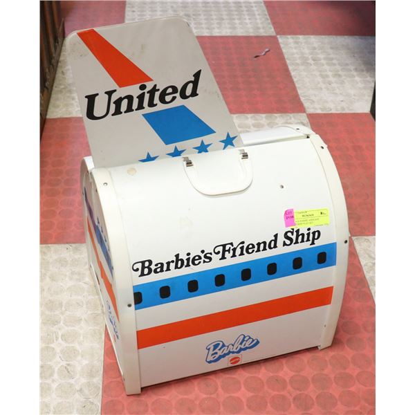 VINTAGE BARBIE AIRPLANE FRIENDSHIP PLAY-SET