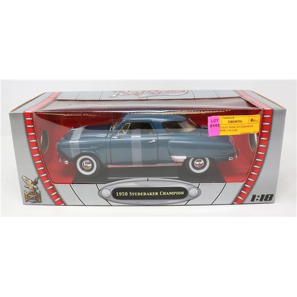 1950 BULLET NOSE STUDEBAKER CHAMPION 1/18 CAR