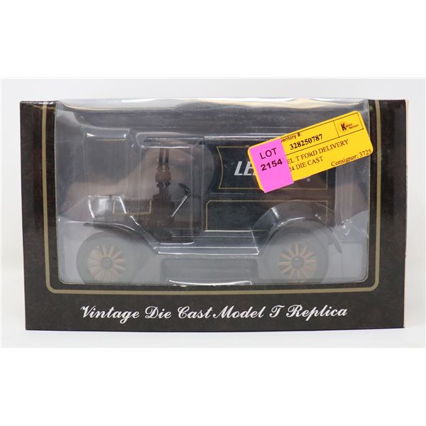 1917 MODEL T FORD DELIVERY TRUCK 1/24 DIE CAST