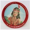 Image 1 : 1950S PIN UP GIRL MOCTEZUMA BEER ADVERTISING TRAY