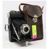 Image 1 : ANTIQUE AGFA GERMAN FOLDING CAMERA WITH LEATHER